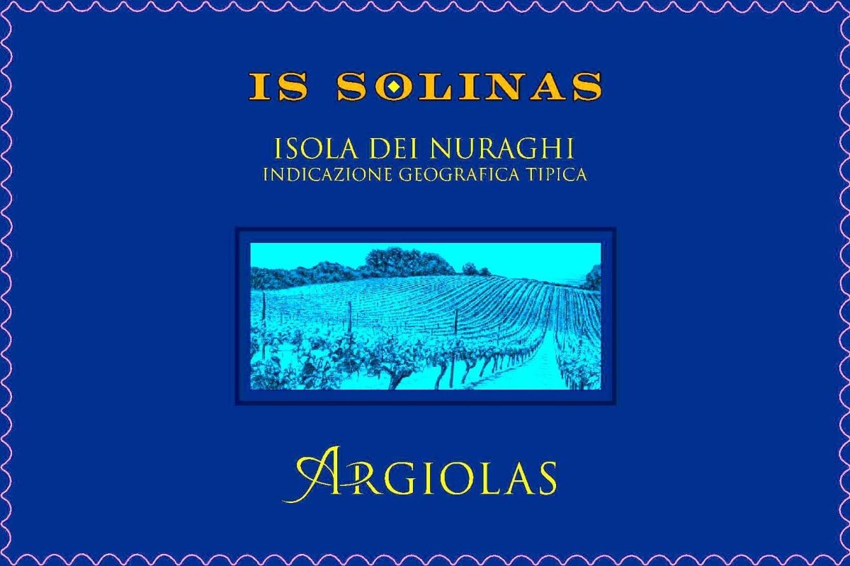 Argiolas Isola dei Nuraghi Is Solinas Rosso 2010 Front Label