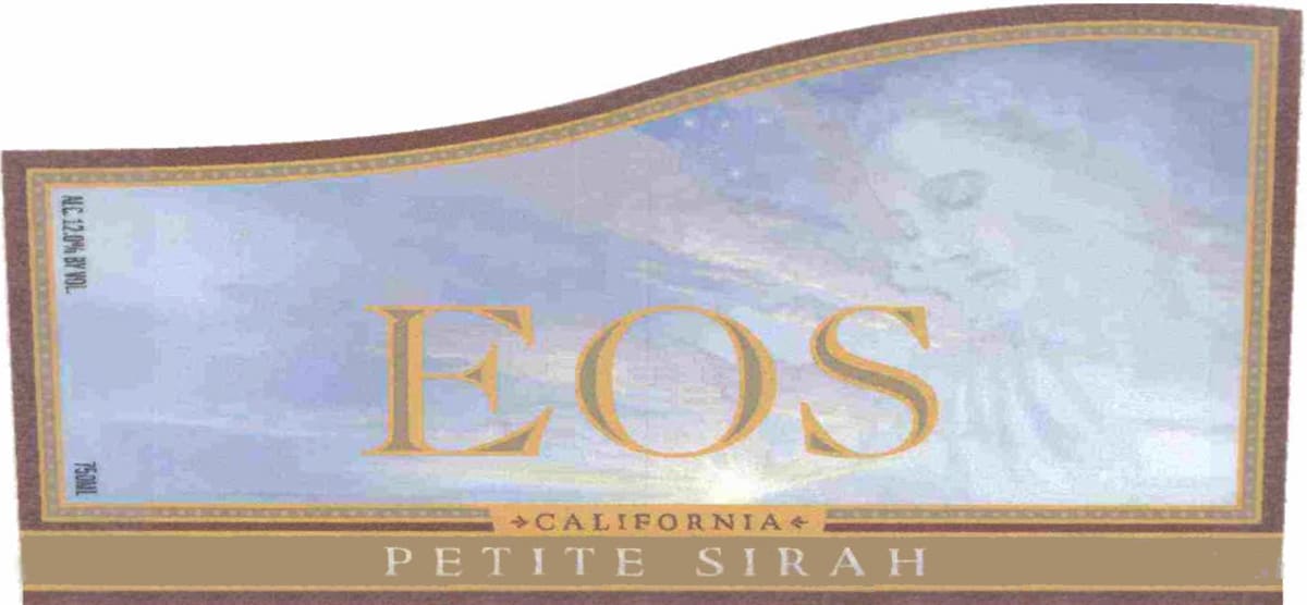 EOS Petite Sirah 2004 Front Label