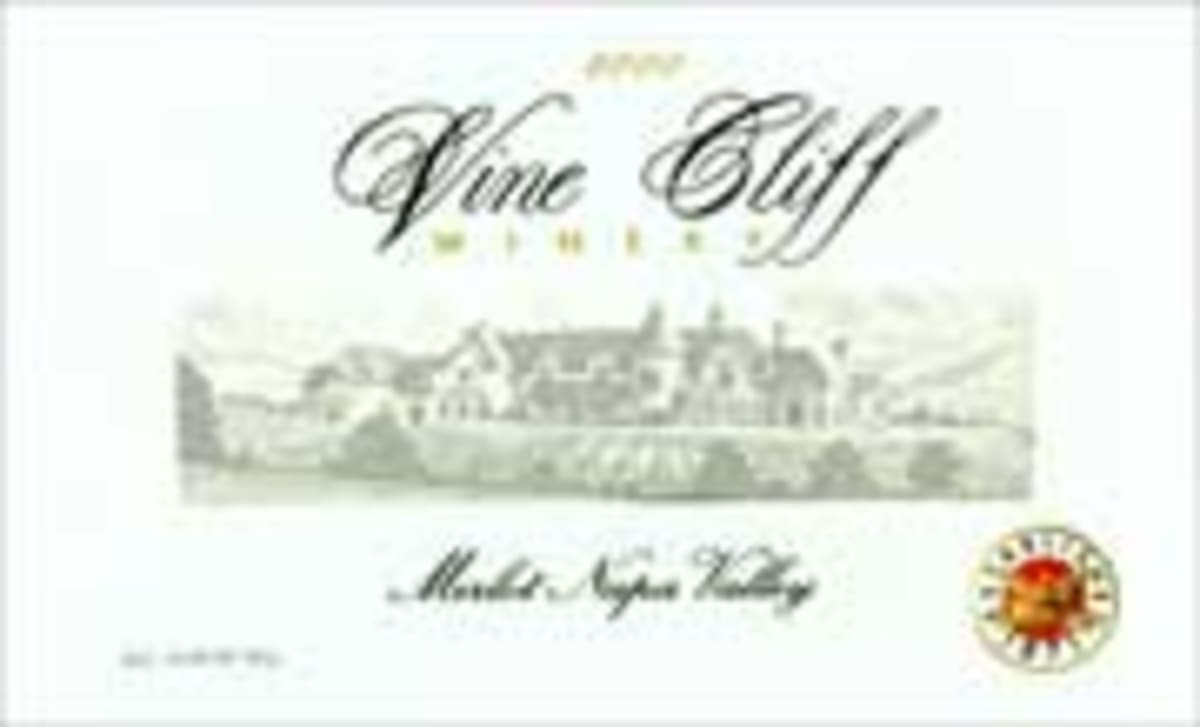 Vine Cliff Merlot 2000 Front Label