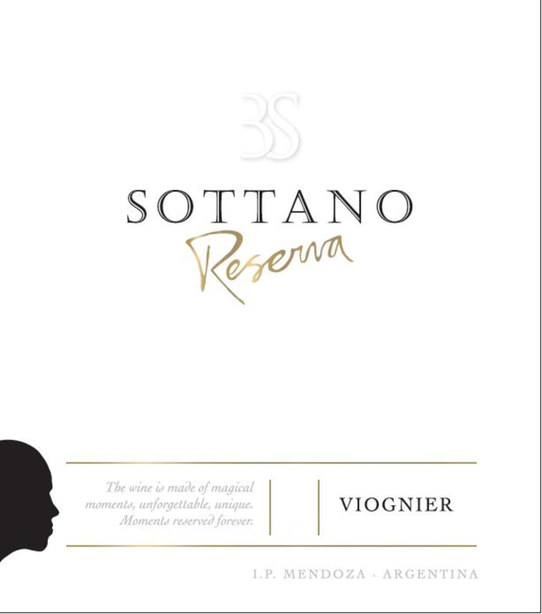 Bodega Sottano Reserva Viognier 2013 Front Label