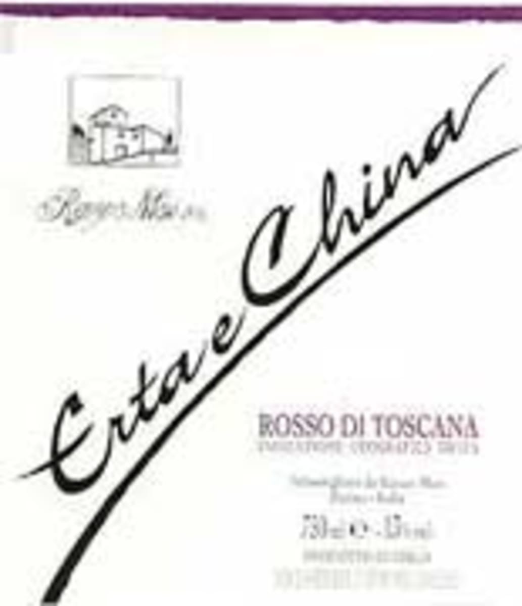 Renzo Masi Erta e China 2001 Front Label