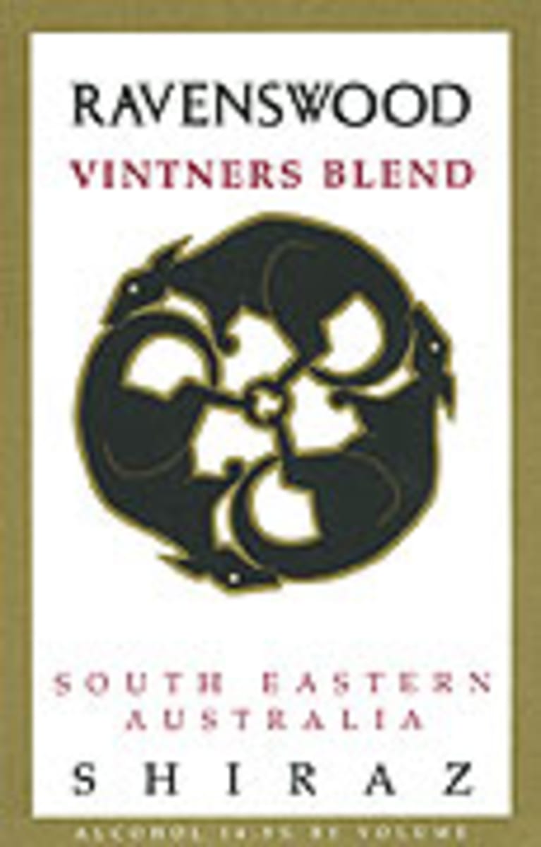 Ravenswood Vintners Blend Australian Shiraz 2002 Front Label