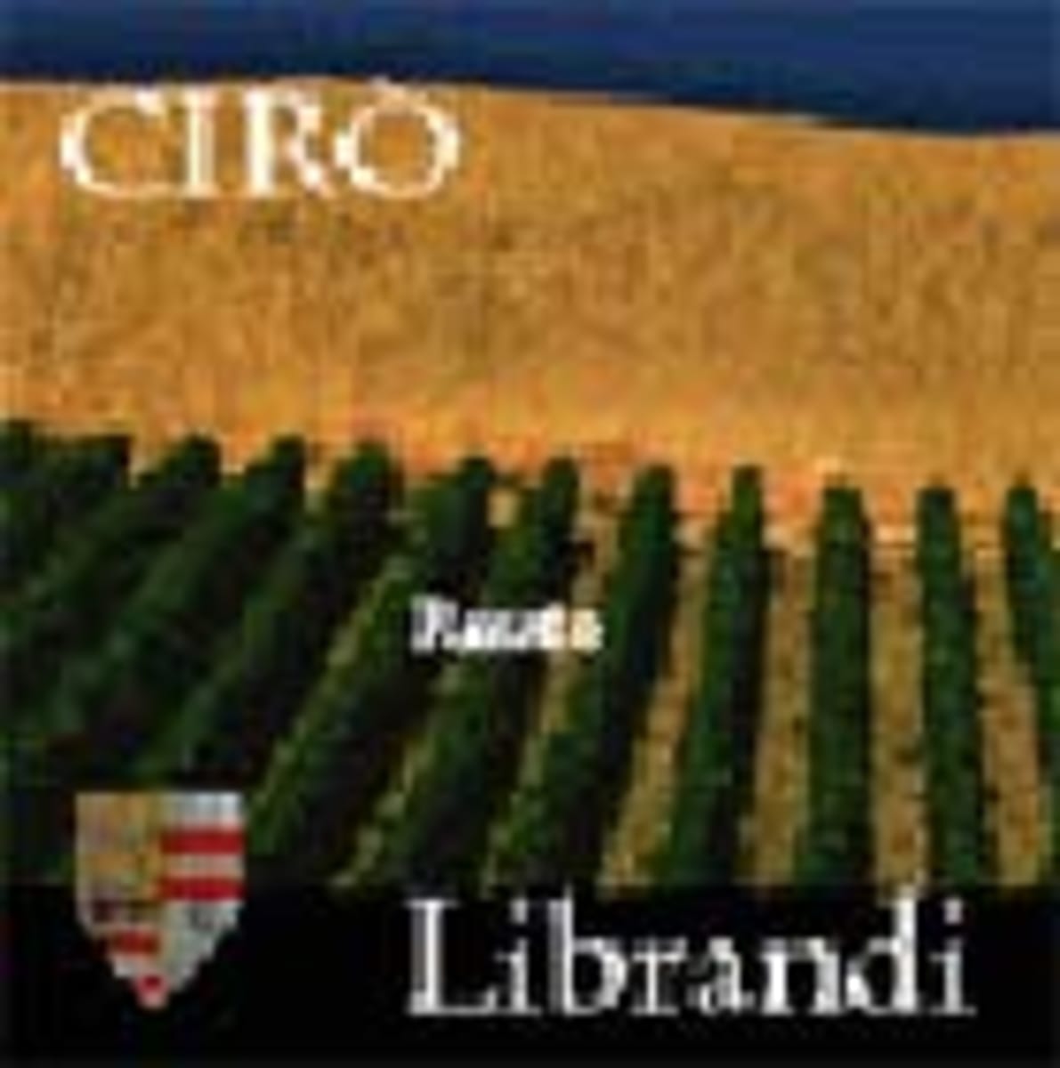 Librandi Ciro Rosato 2003 Front Label