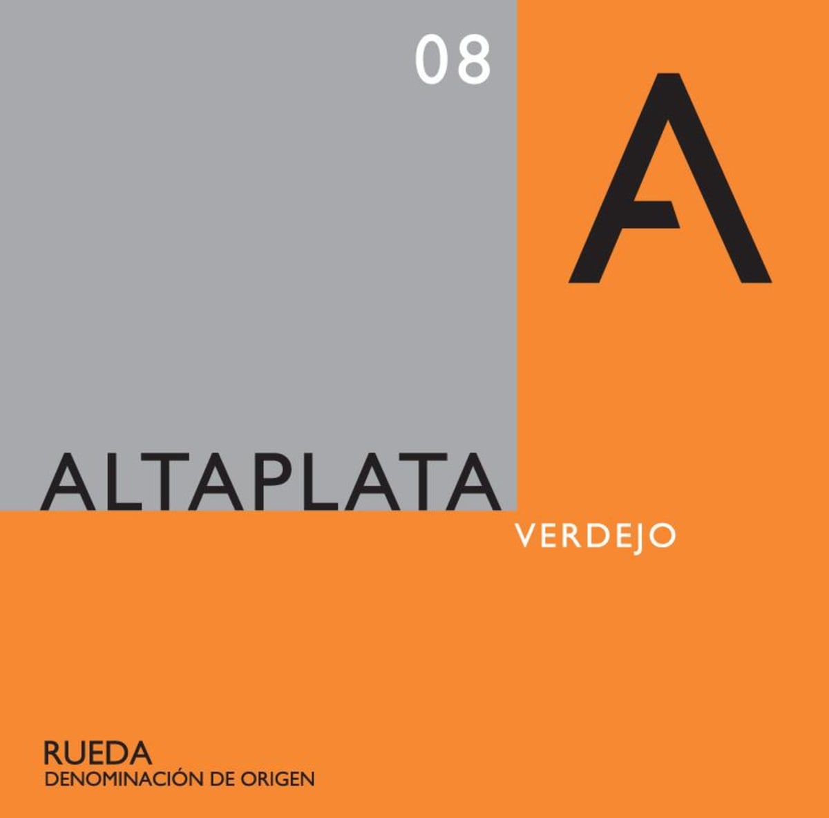 Antano Alta Plata Verdejo 2008 Front Label