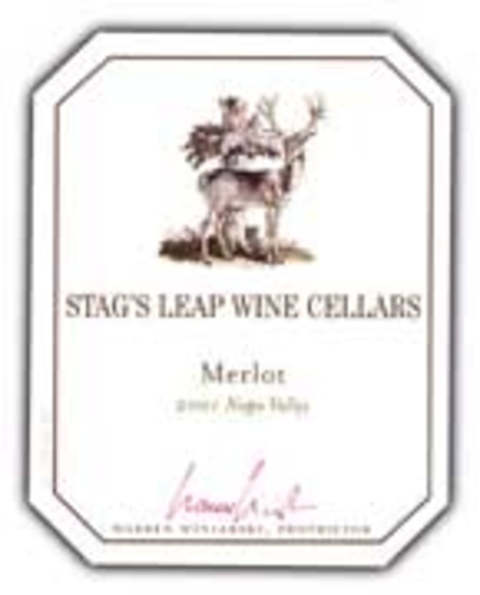 Stag's Leap Wine Cellars Merlot 2001 Front Label