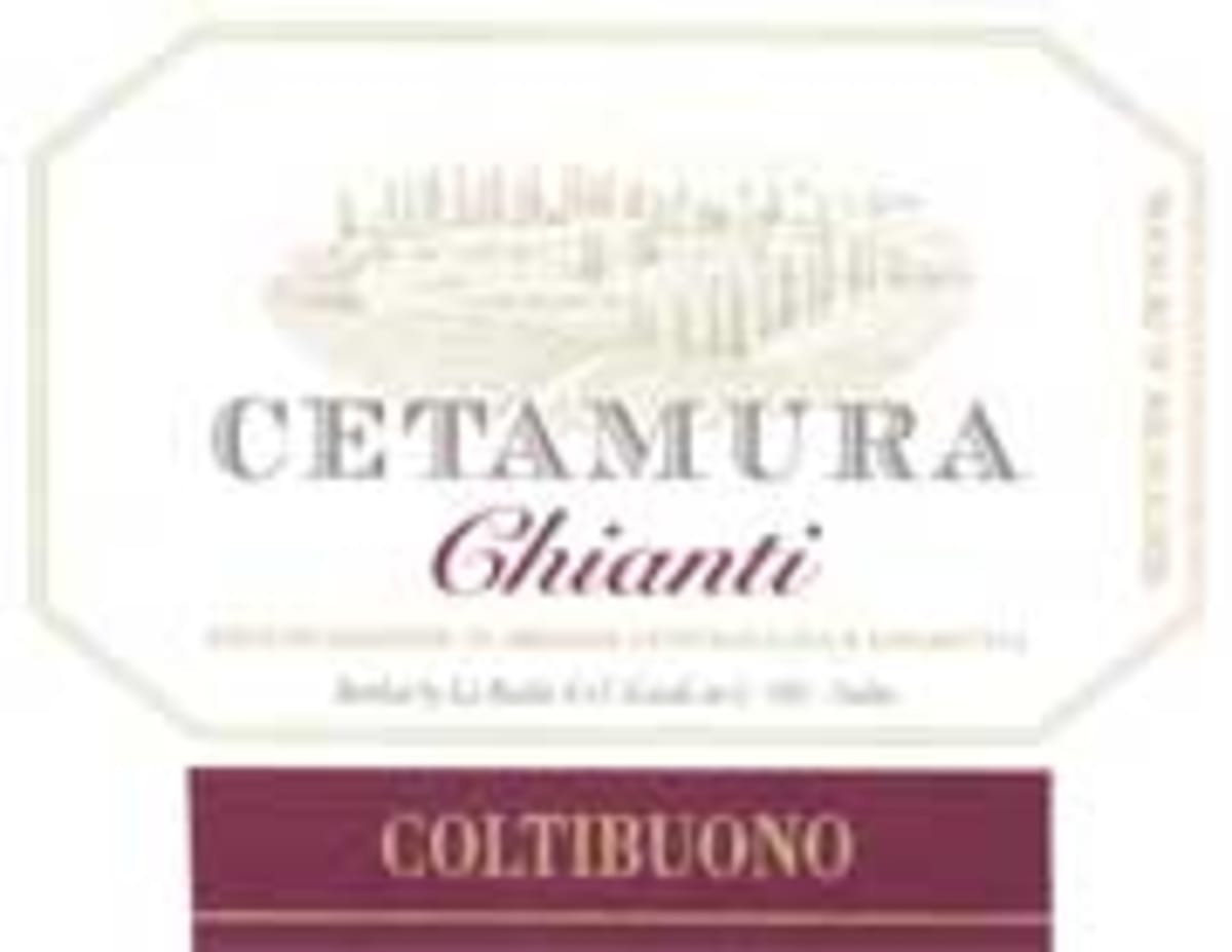 Badia a Coltibuono Cetamura Chianti 2003 Front Label