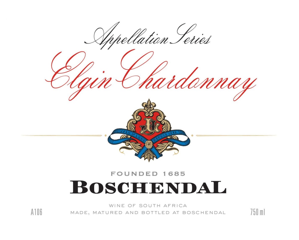 Boschendal Elgin Series Chardonnay 2011 Front Label