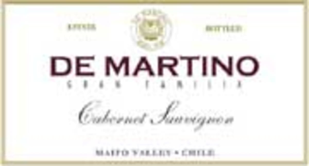 De Martino Gran Familia Cabernet Sauvignon 2001 Front Label