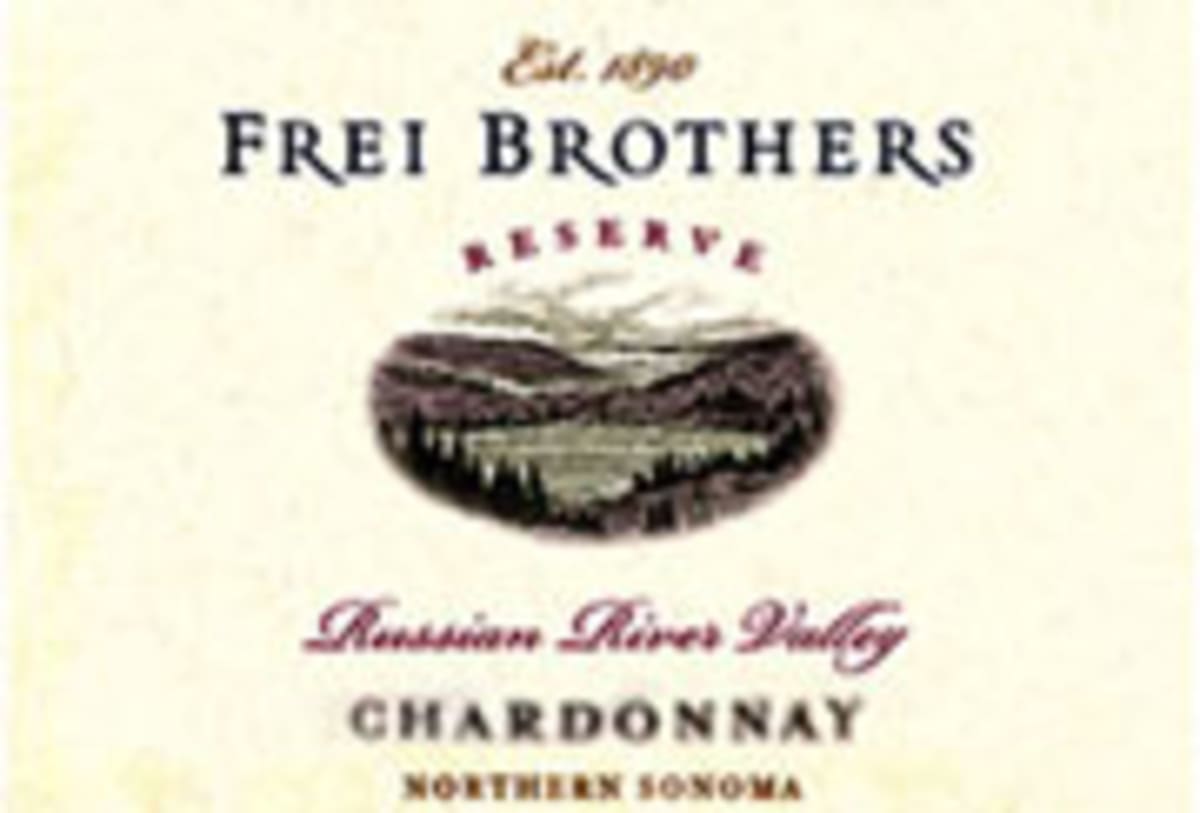 Frei Brothers Reserve Chardonnay 2003 Front Label