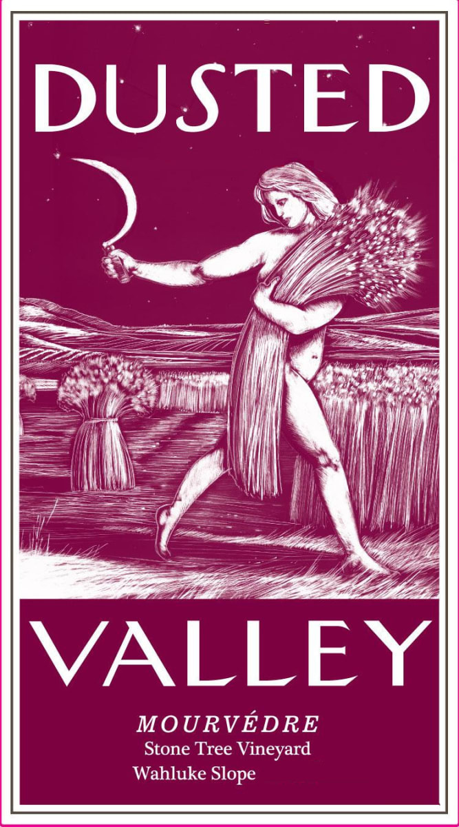 Dusted Valley Stone Tree Vineyard Mourvedre 2009 Front Label