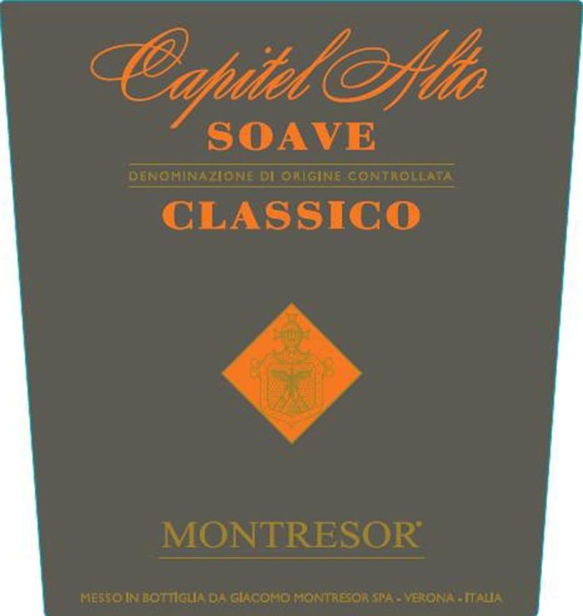 Montresor Capitel Alto Soave Classico 2012 Front Label