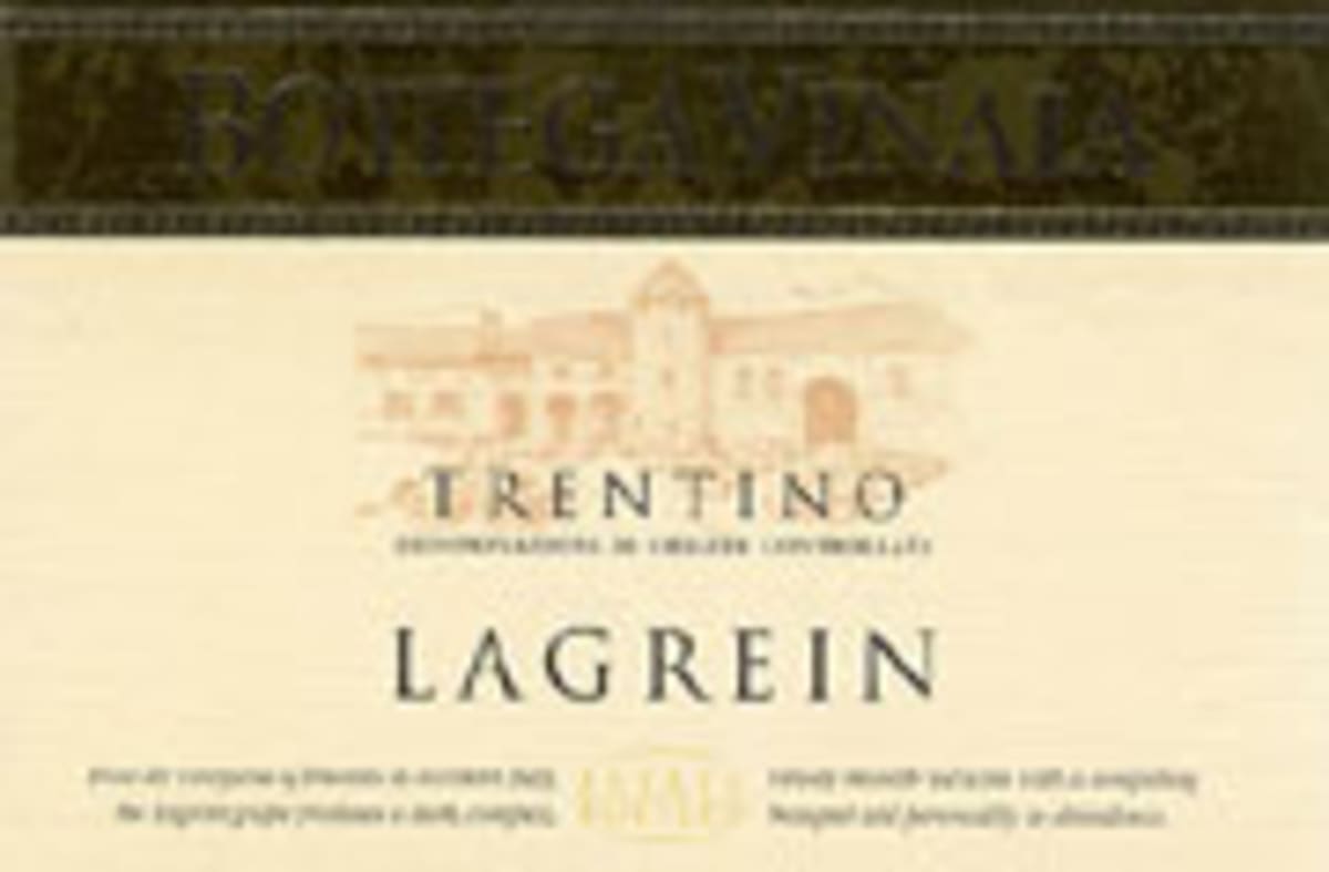 Bottega Vinaia Lagrein 2002 Front Label