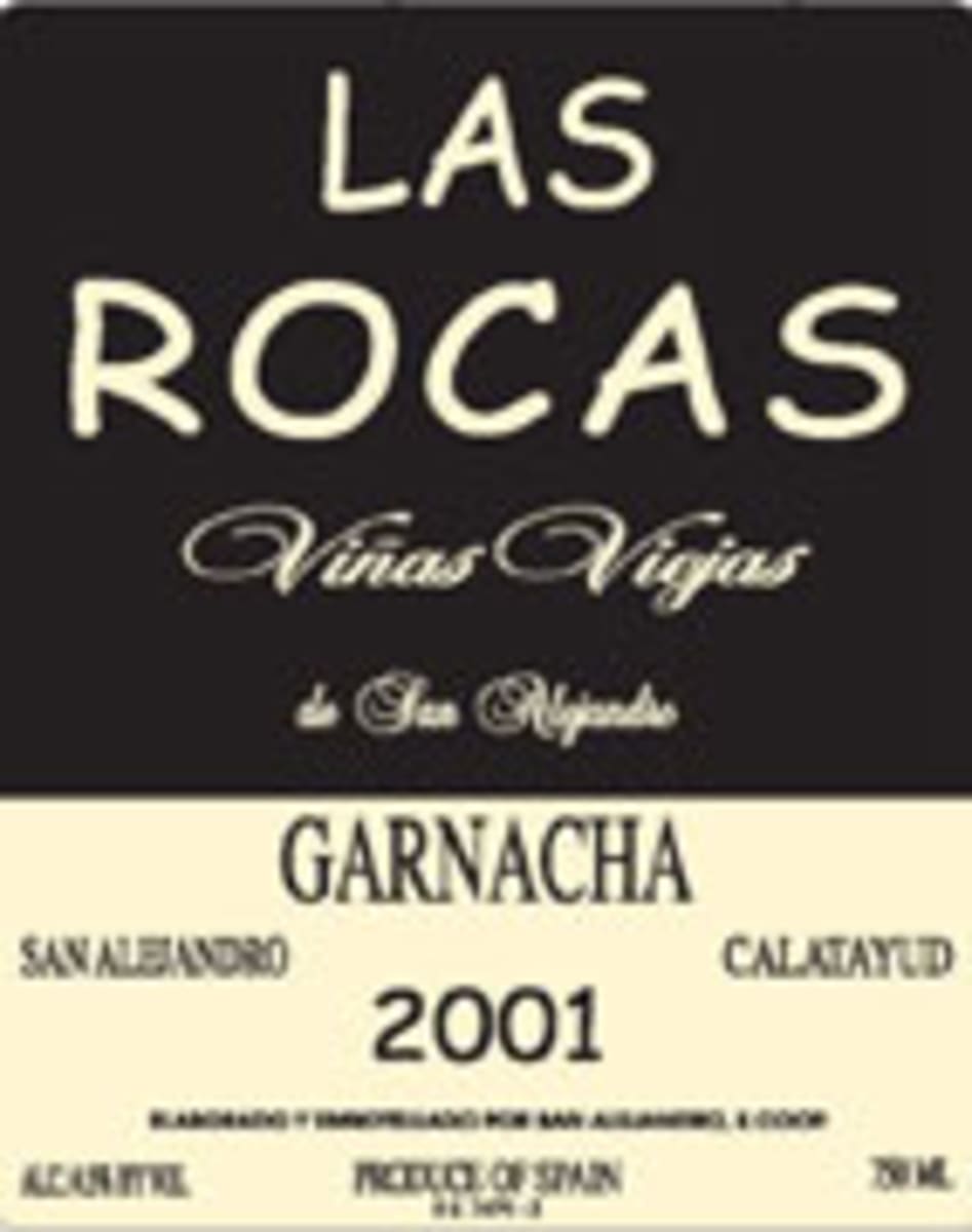 Las Rocas Vinas Viejas Garnacha 2003 Front Label