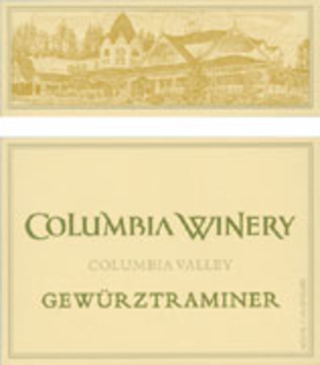 Columbia Winery Gewurztraminer 2005 Front Label