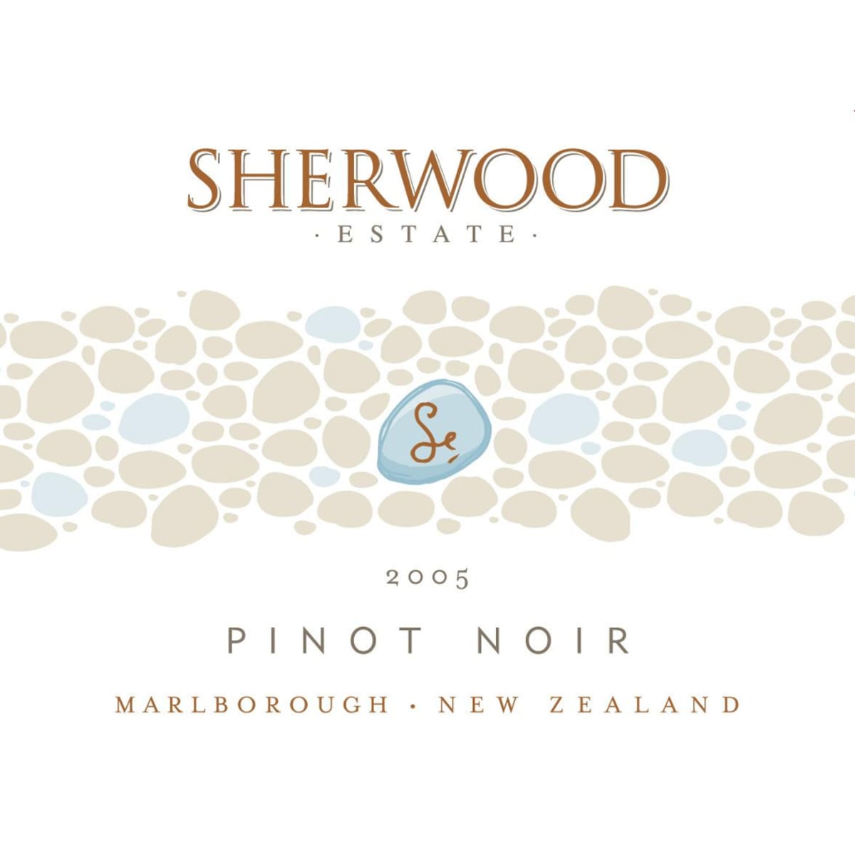 Sherwood Estate Pinot Noir 2005 Front Label