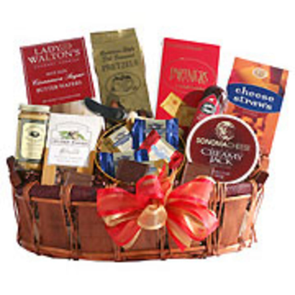 wine.com Sweet N Savory Gift Basket Gift Product Image