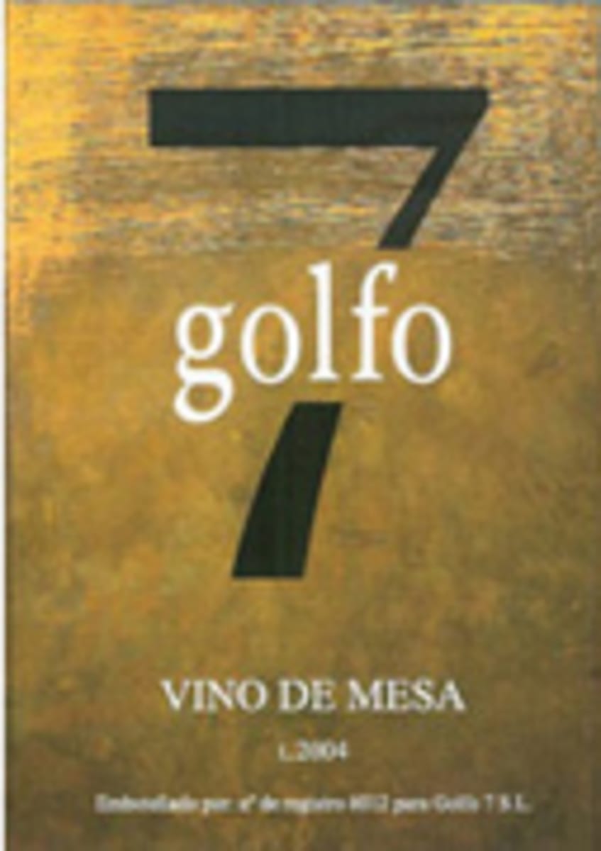 Seven Golfo 7 Golfo 2004 Front Label