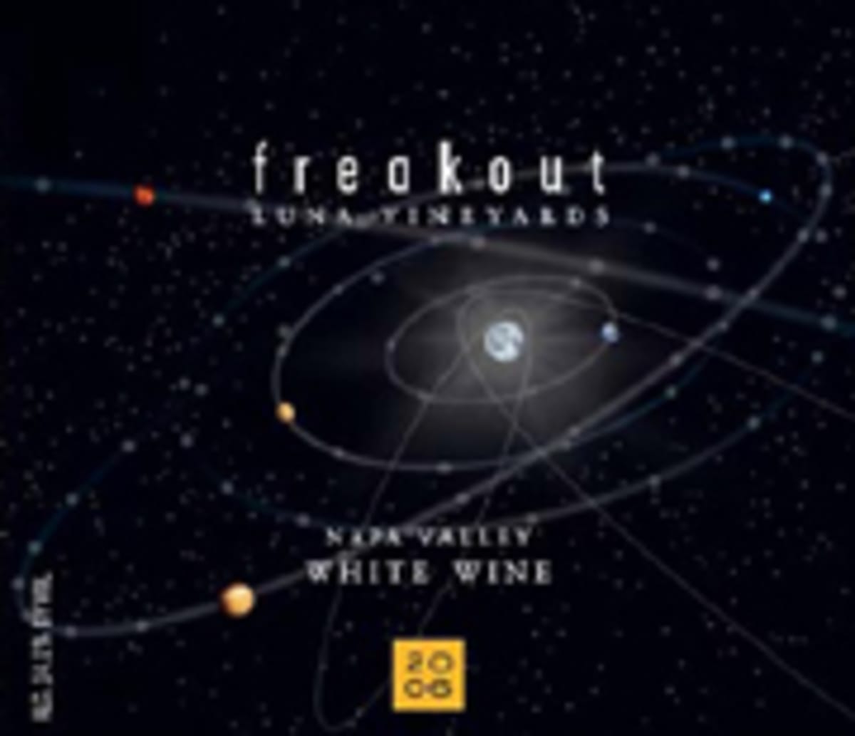 Luna Vineyards Freakout White Wine 2006 Front Label