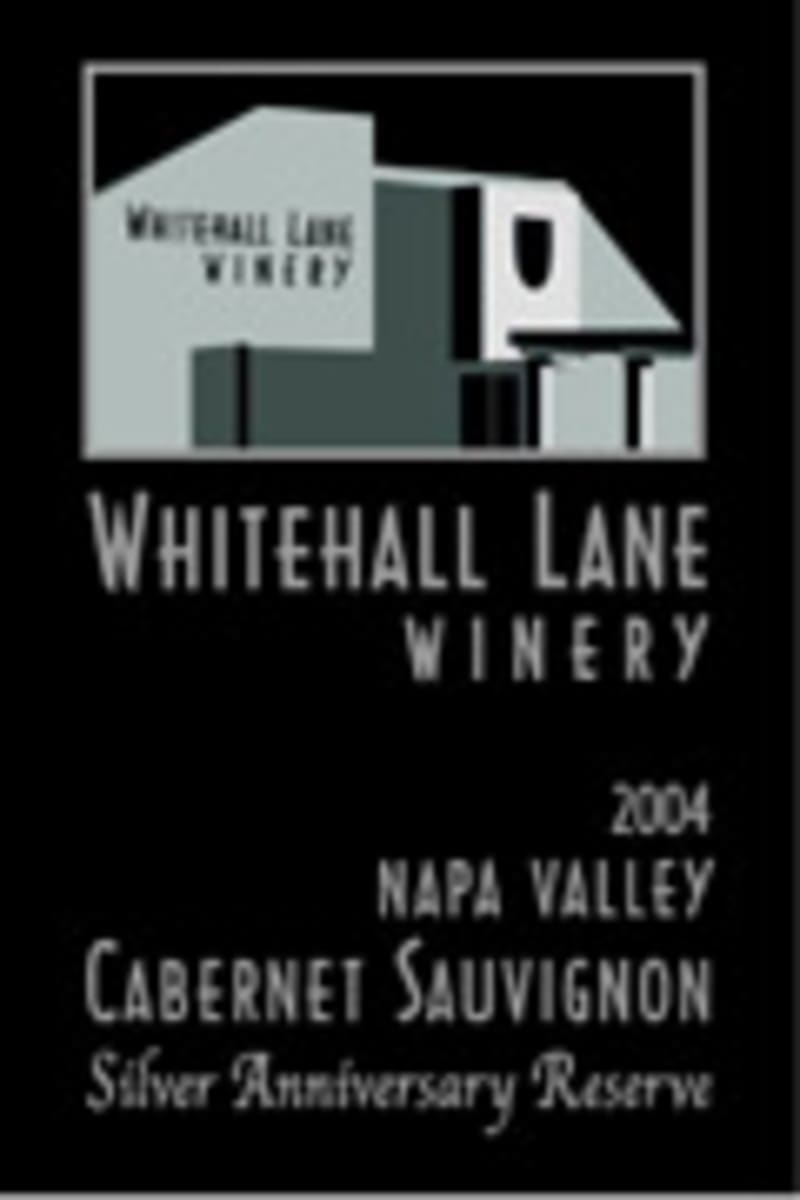 Whitehall Lane Silver Anniversary Reserve Cabernet Sauvignon 2004 Front Label