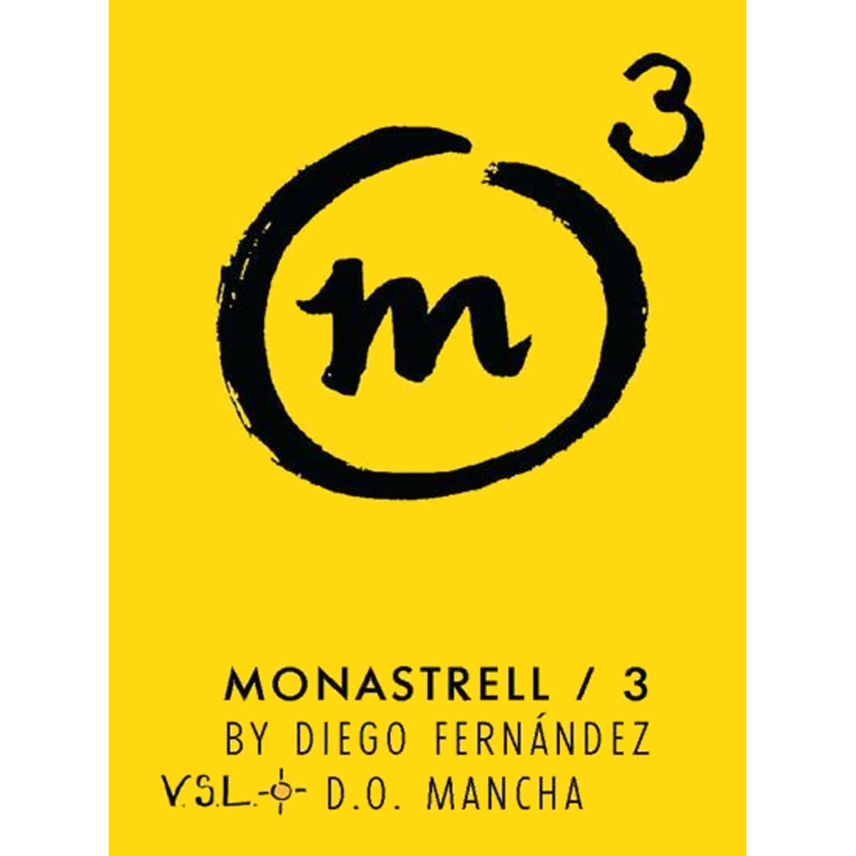 Vinos Sin-Ley M3 Monastrell 2006 Front Label