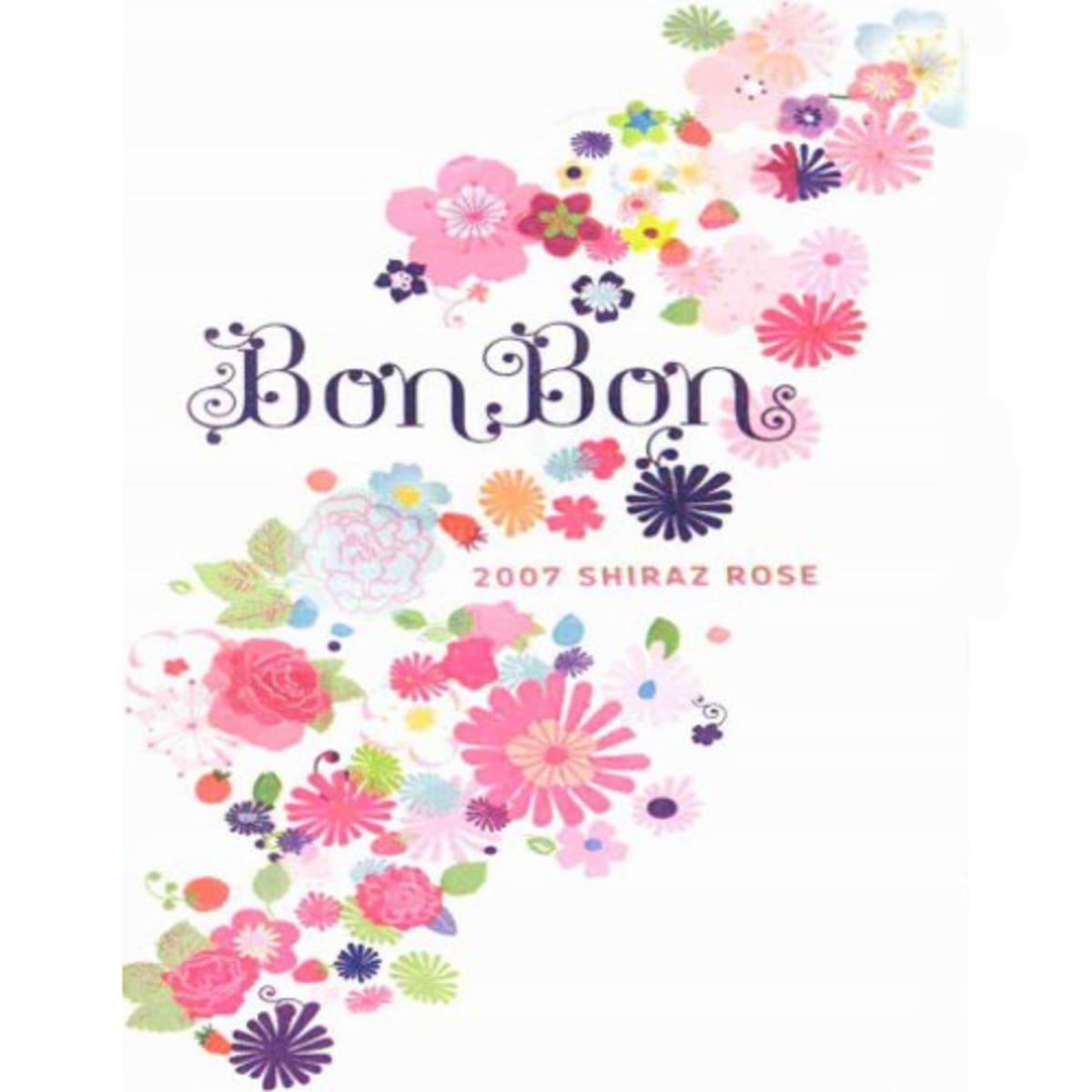 R Wines Bon-Bon Rose 2007 Front Label