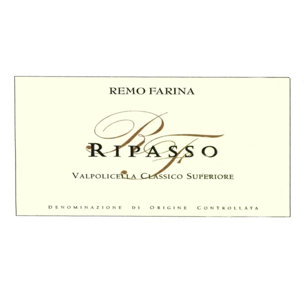 Remo Farina Valpolicella Classico Superiore Ripasso 2005 Front Label