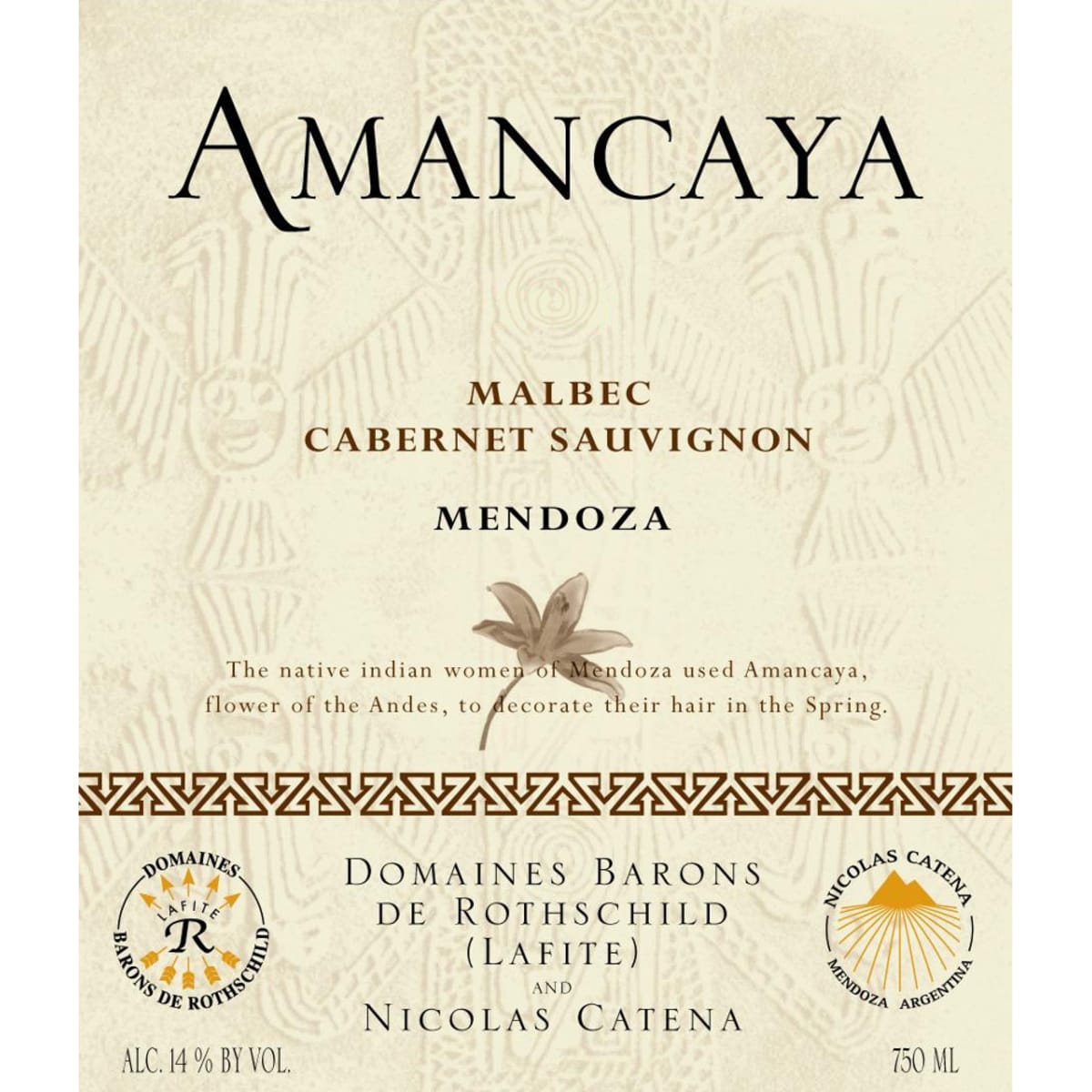 CARO Amancaya 2007 Front Label