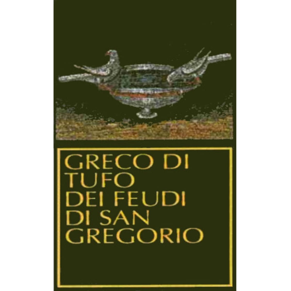 Feudi di San Gregorio Greco di Tufo 2007 Front Label