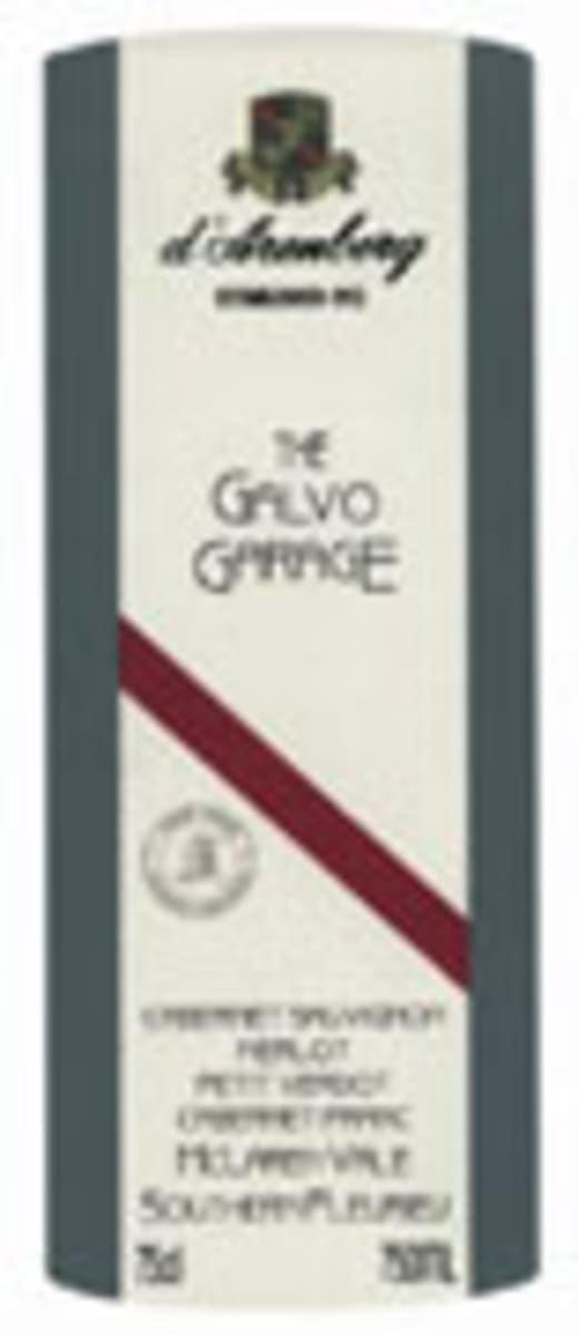 d'Arenberg The Galvo Garage 2004 Front Label