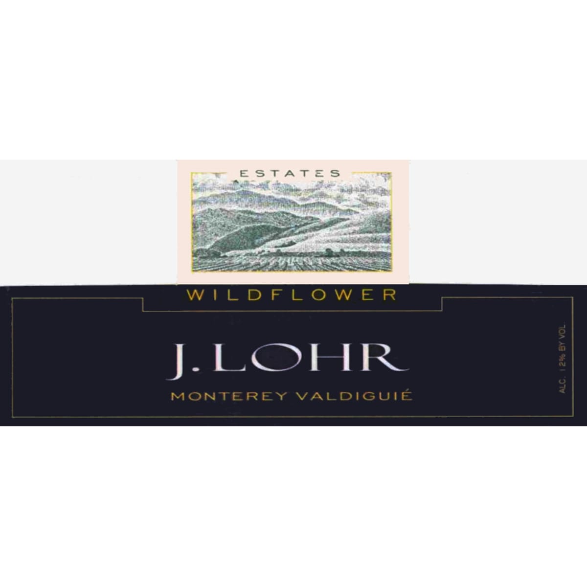 J. Lohr Wildflower Valdiguie 2008 Front Label