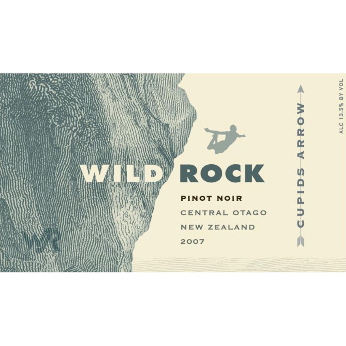 Wild Rock Cupids Arrow Pinot Noir 2007 Front Label