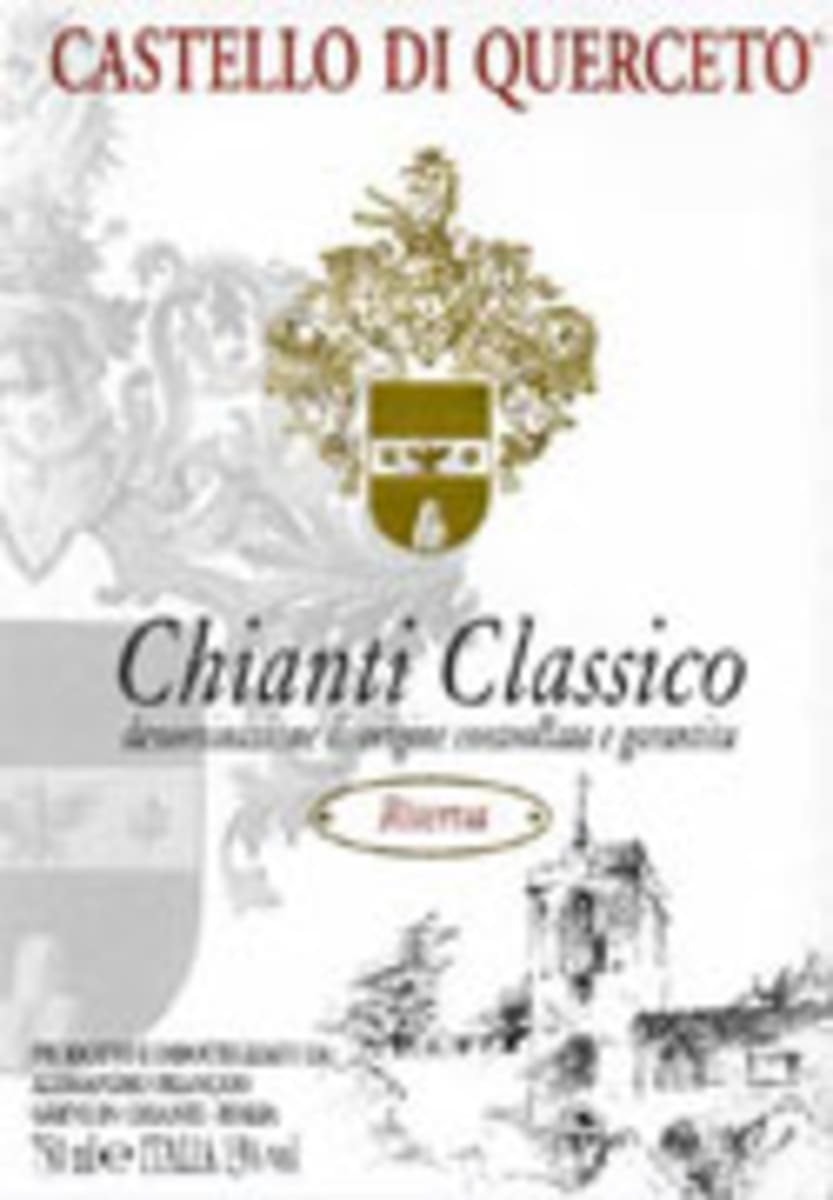 Castello di Querceto Chianti Classico Riserva 2004 Front Label