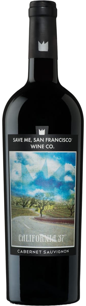 Save Me, San Francisco California 37 Cabernet Sauvignon 2019  Front Bottle Shot