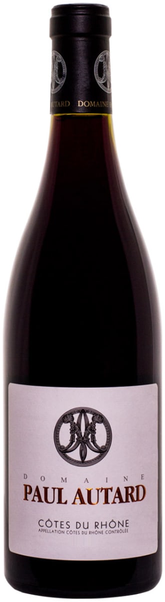 Domaine Paul Autard Cotes du Rhone 2017  Front Bottle Shot