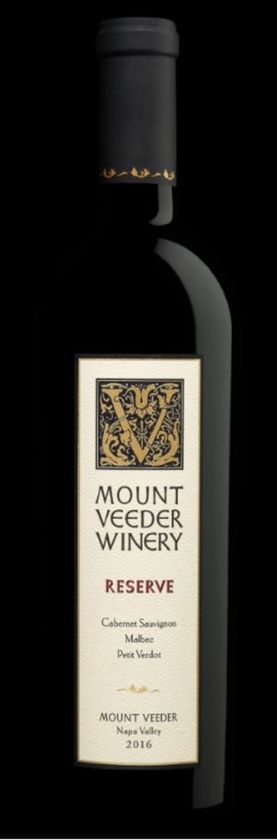 Mount Veeder Winery Reserve Red 2016  Front Bottle Shot
