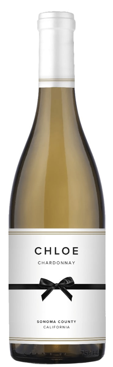 Chloe Chardonnay 2018  Front Bottle Shot