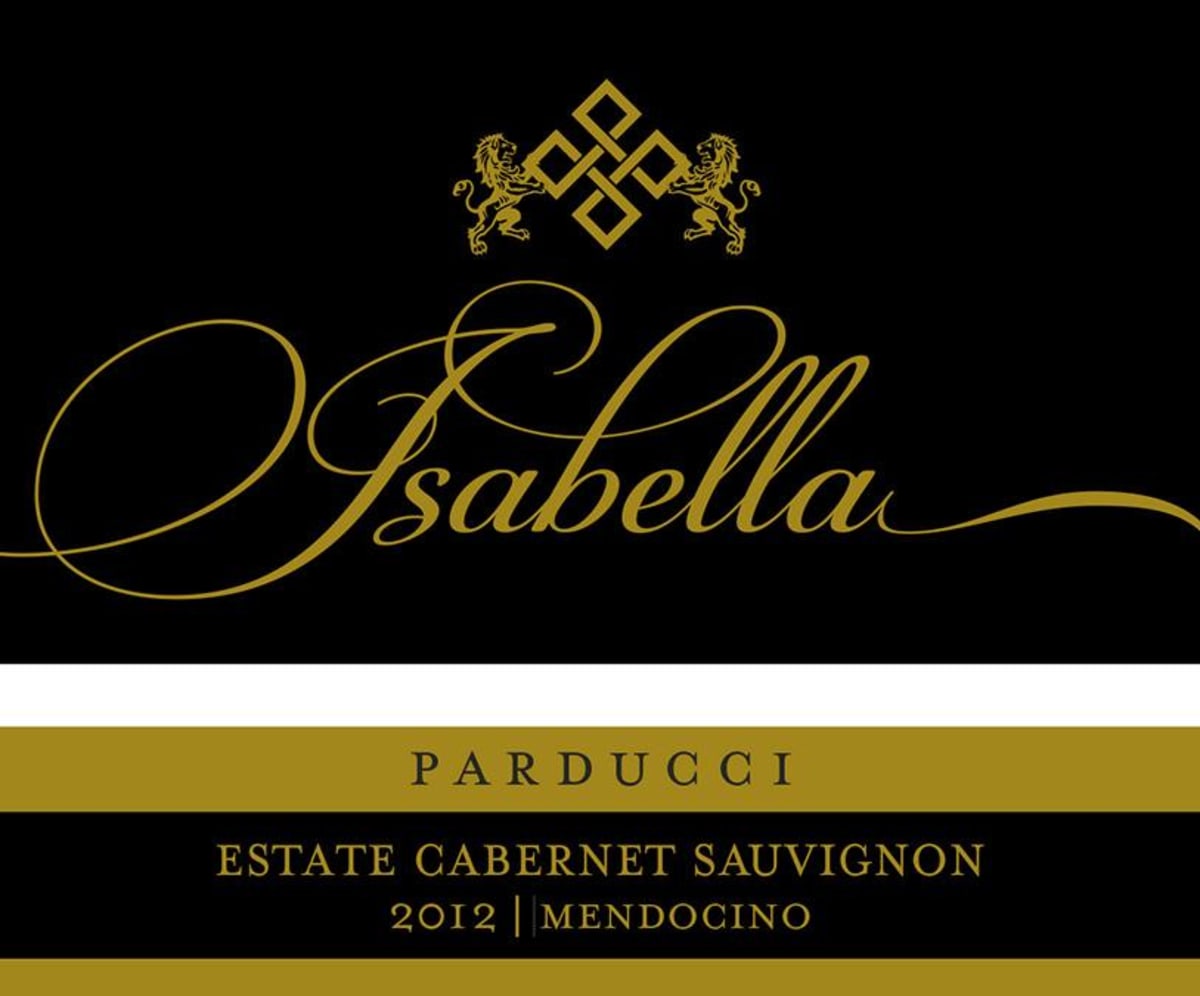 Parducci Isabella Estate Cabernet Sauvignon 2012  Front Label