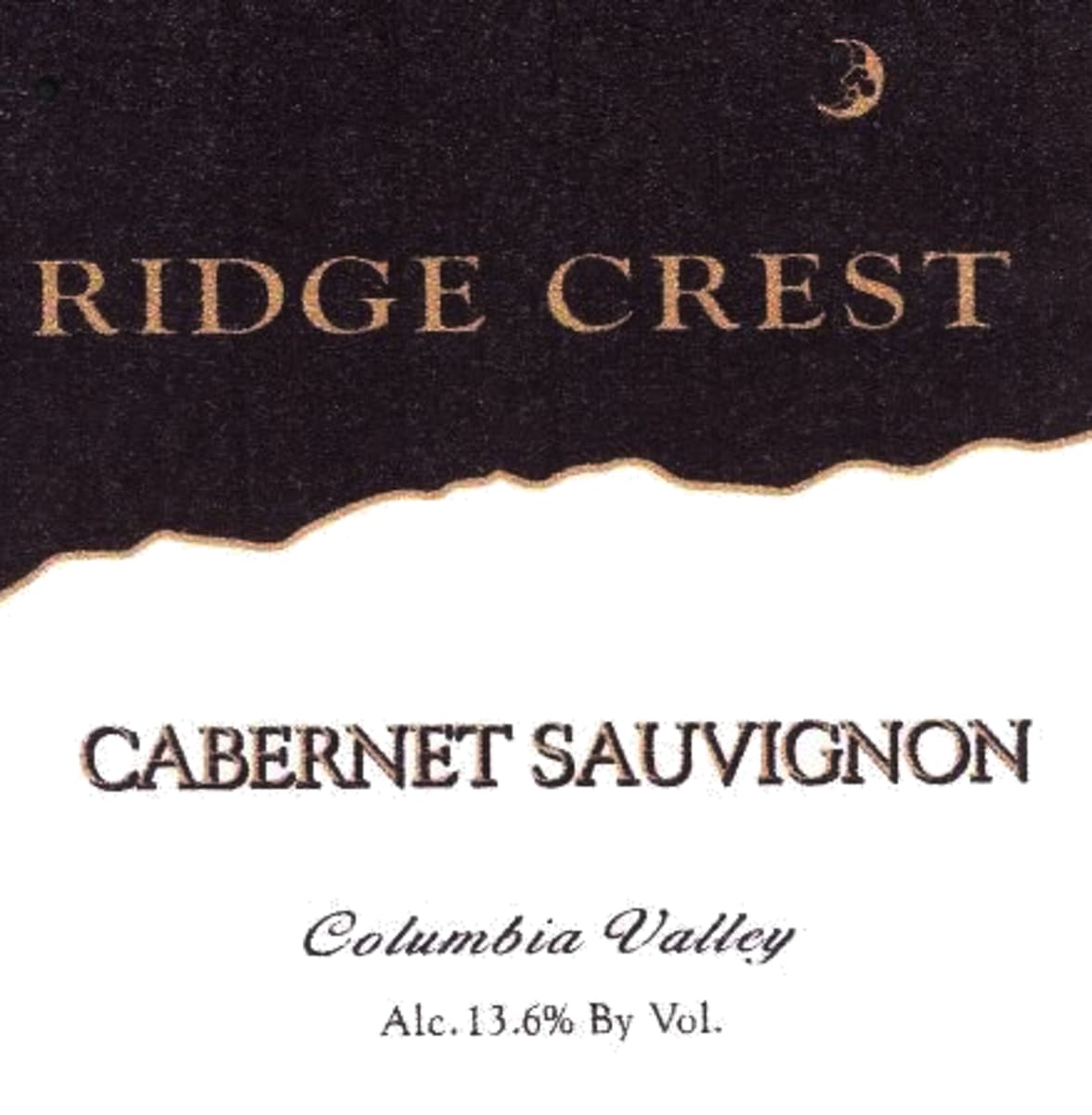 Claar Cellars Ridge Crest Cabernet Sauvignon 2006  Front Label