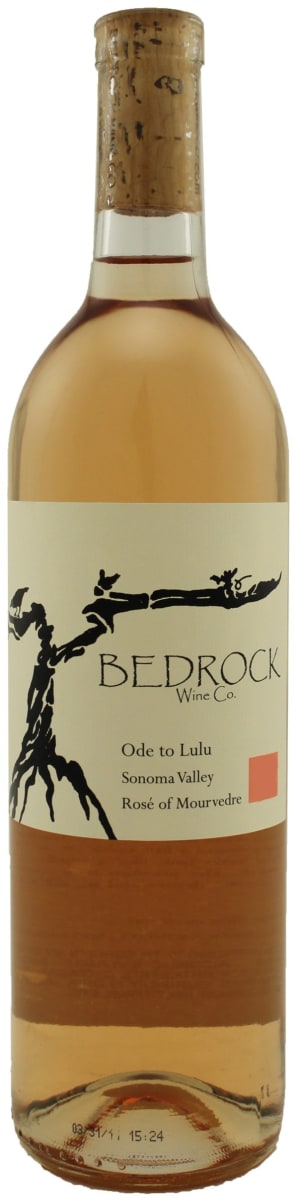 Bedrock Wine Company Ode to Lulu Rose 2018 Front Bottle Shot