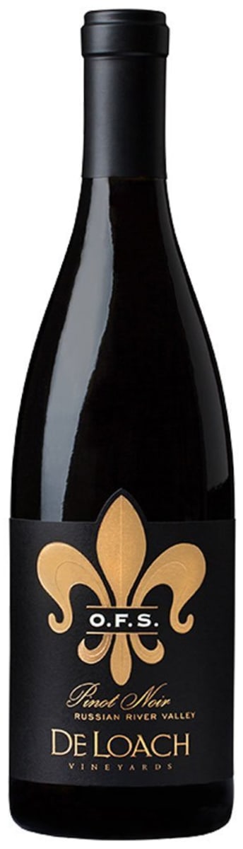 DeLoach O.F.S. Pinot Noir 2015 Front Bottle Shot