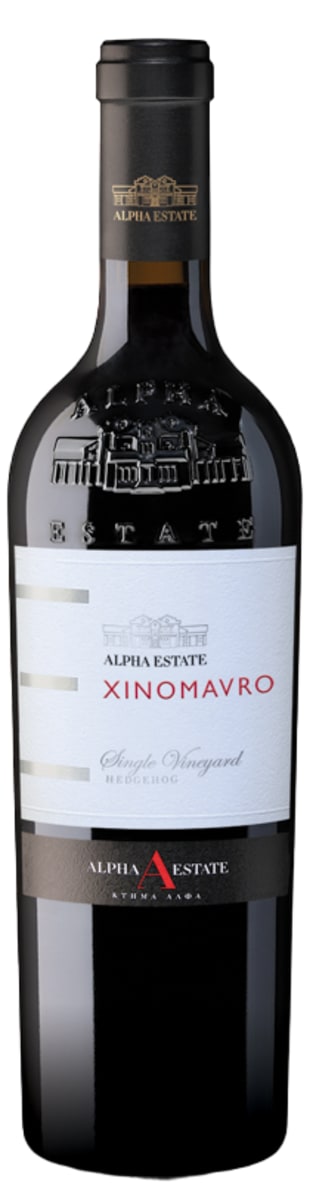 Alpha Estate Xinomavro Hedgehog Vineyard 2020  Front Bottle Shot