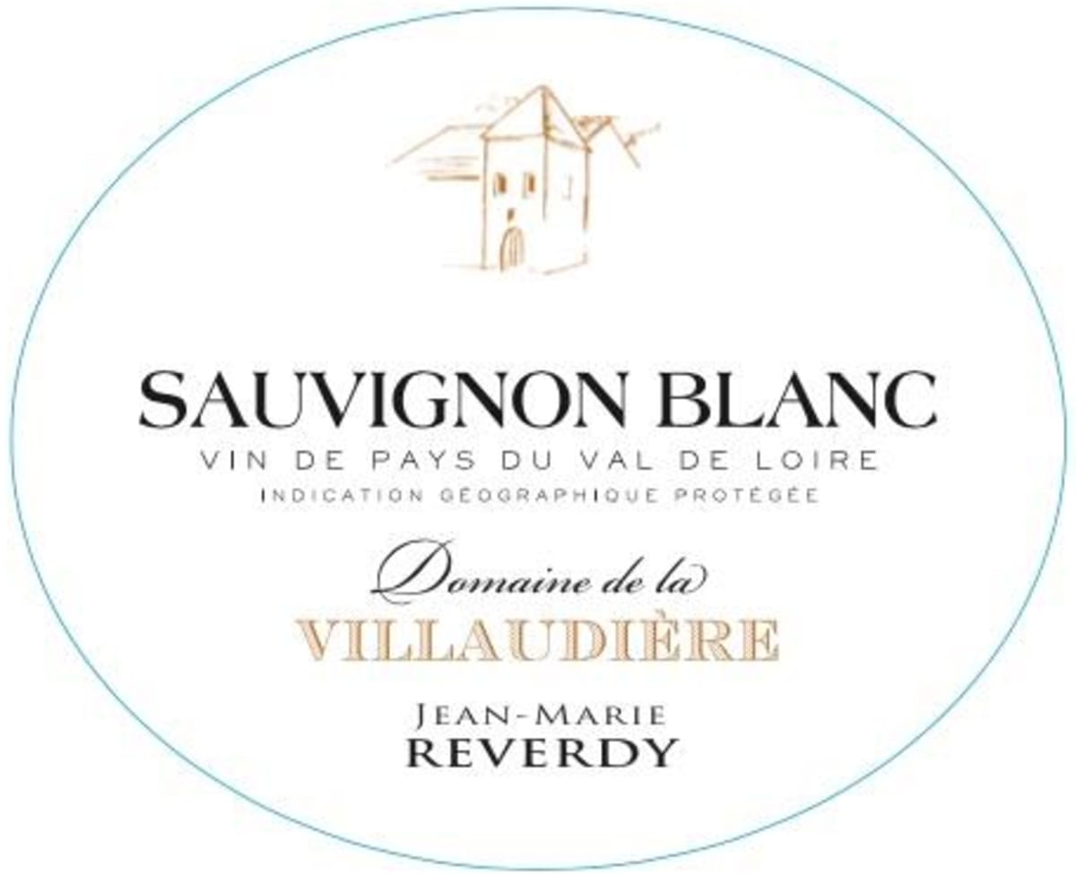 Domaine de la Villaudiere Sauvignon Blanc 2017  Front Label