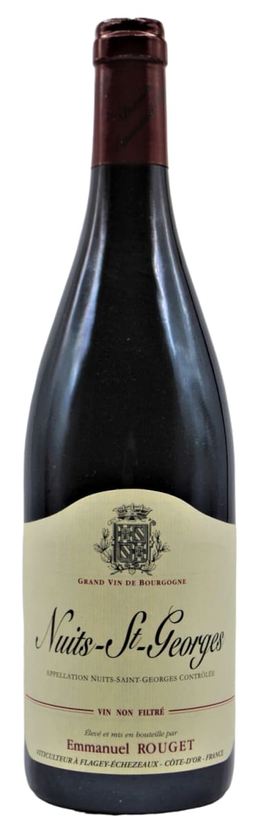 Emmanuel Rouget Nuits-St-Georges 2018  Front Bottle Shot