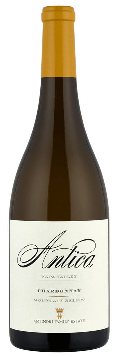 Antica Mountain Select Chardonnay 2019  Front Bottle Shot