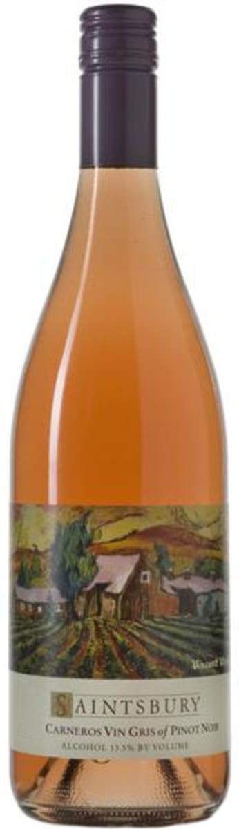 Saintsbury Vincent Vin Gris Pinot Noir Rose 2018  Front Bottle Shot