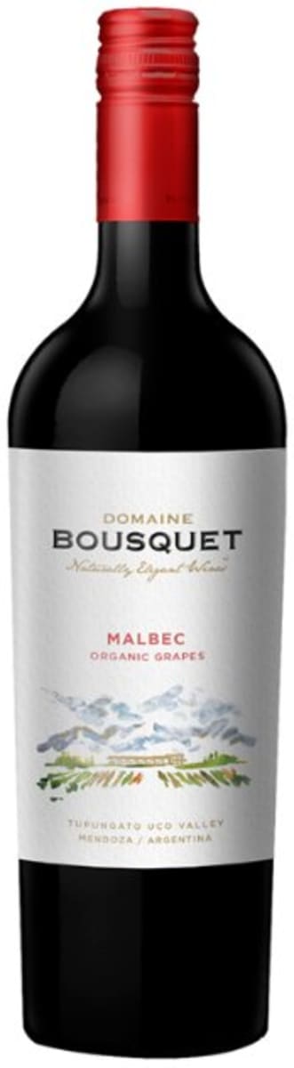 Domaine Bousquet Tupungato Organic Malbec 2017 Front Bottle Shot