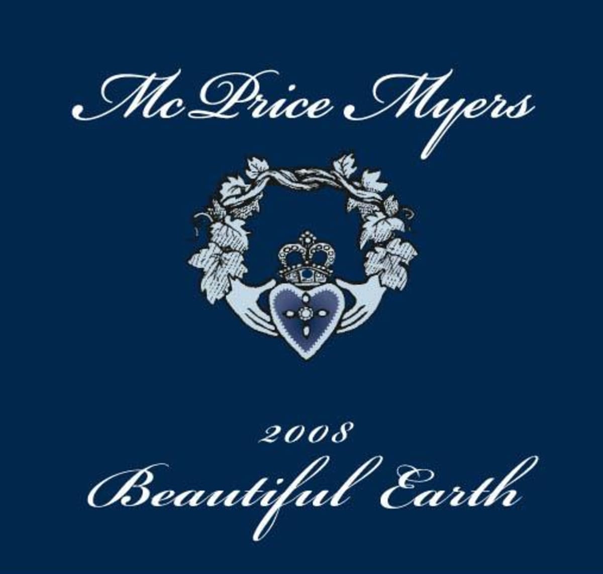 McPrice Myers Beautiful Earth 2008 Front Label