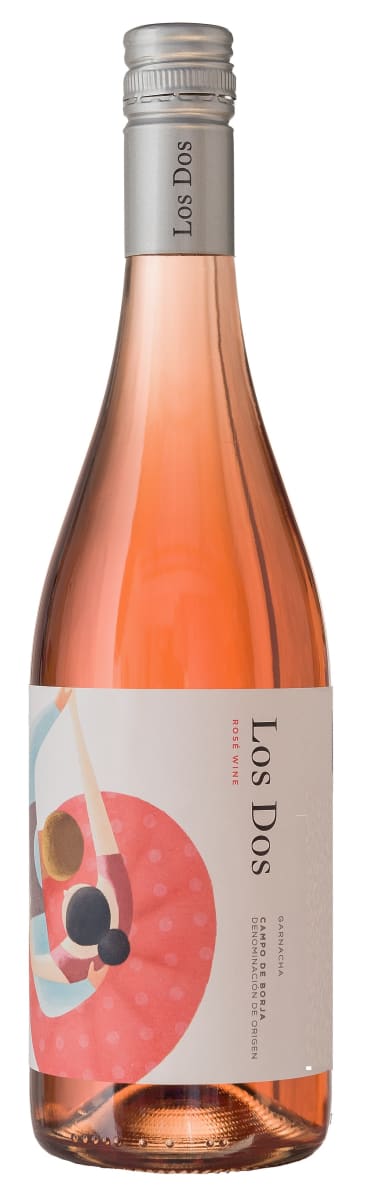 Los Dos Rose 2021  Front Bottle Shot