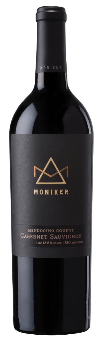 Moniker Mendocino Cabernet Sauvignon 2015 Front Bottle Shot