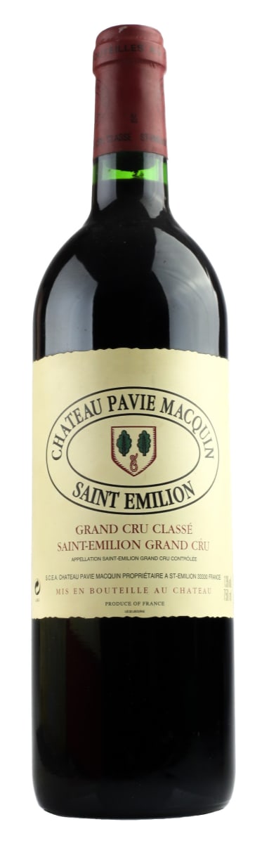 Chateau Pavie Macquin  1999  Front Bottle Shot